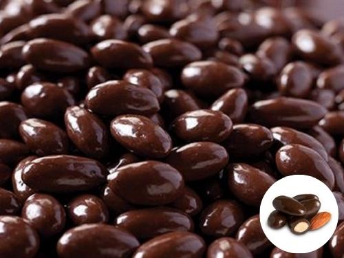 Zachary Dark Chocolate Covered Almonds 1 Lb